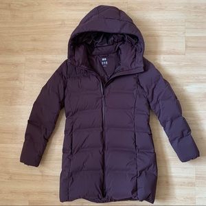 UNIQLO Women's ultra light long hooded coat